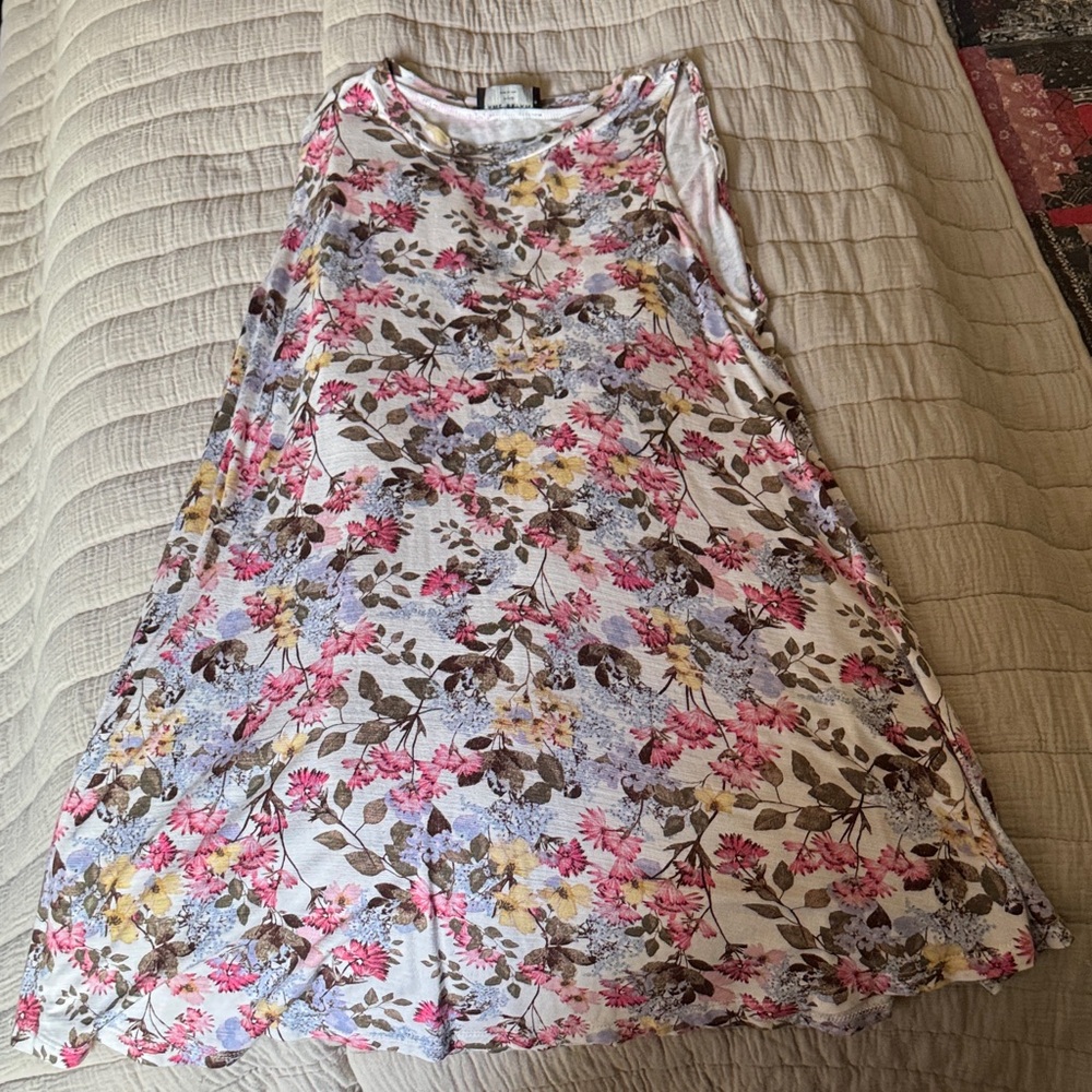 Lane Bryant Floral Patterned Tank Top 14/16